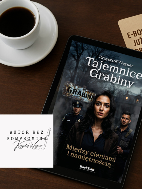 Zestaw: Książka „Tajemnice Grabiny” z autografem + e-book (PDF, EPUB, MOBI) Zestaw: Książka „Tajemnice Grabiny” z autografem + e-book (PDF, EPUB, MOBI)